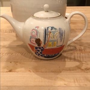 Kate Spade Lenox illustrated collection tea pot
